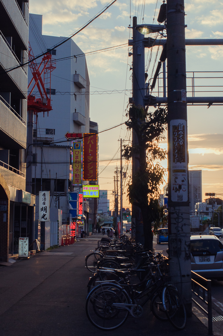 sunset street